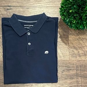 Banana Republic Factory Pique Polo - Small